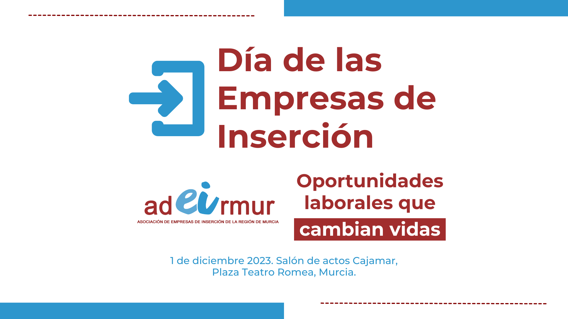Programa del Día Regional de las Empresas de Inserción 2023