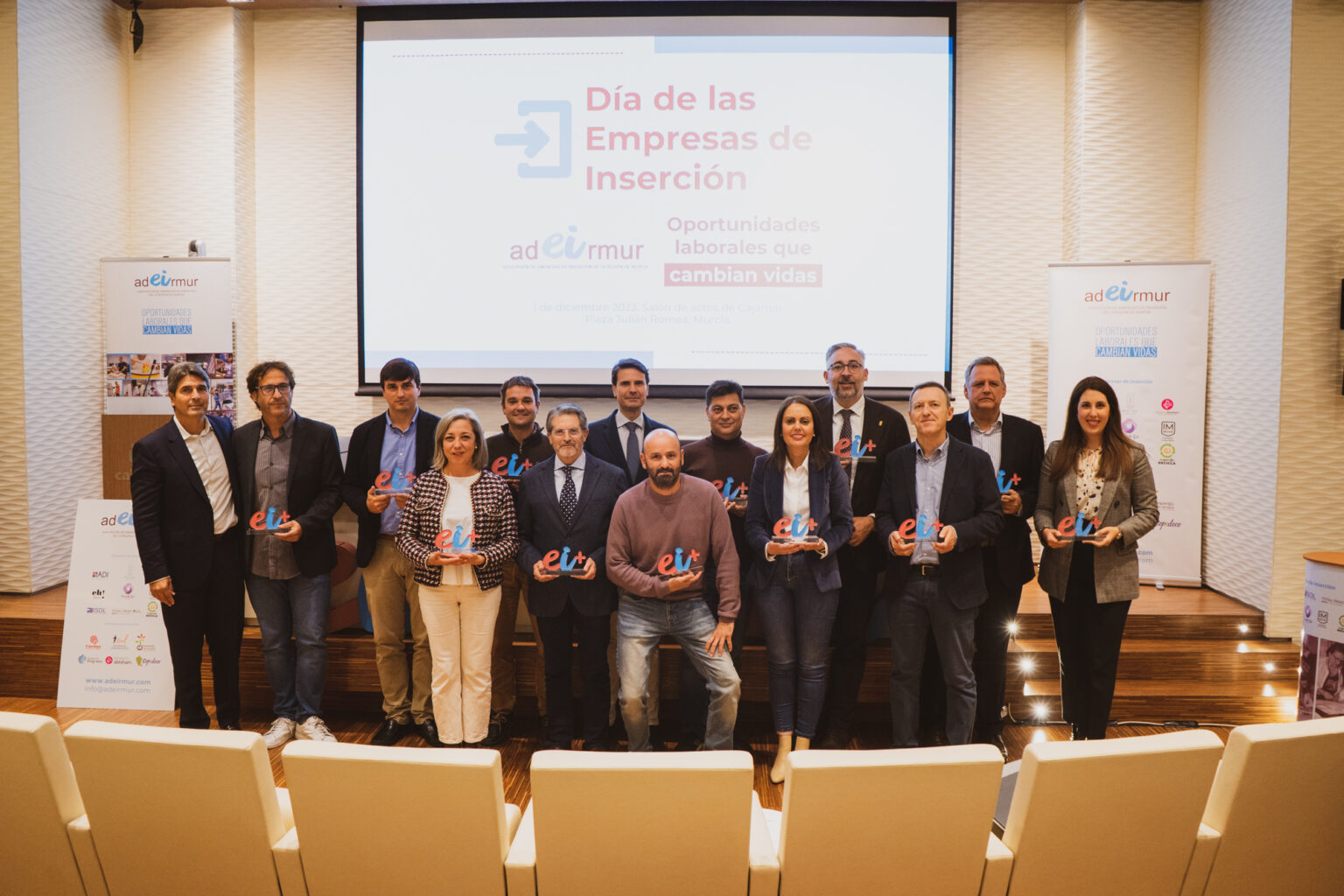 Reconocimiento y apoyo para Adeirmur durante el Día Regional de las Empresas de Inserción 2023