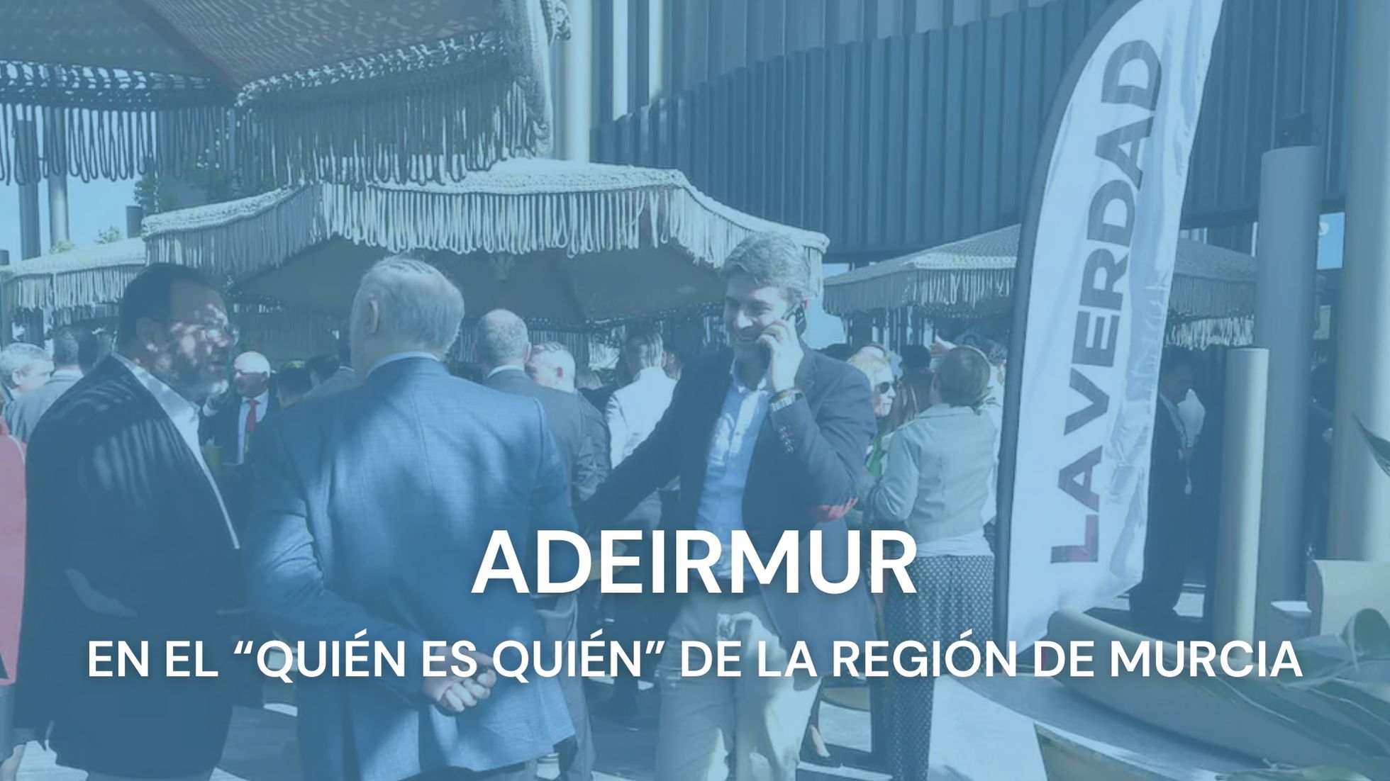 ADEIRMUR en la presentación de ‘Quién es quién’ de la Región de Murcia