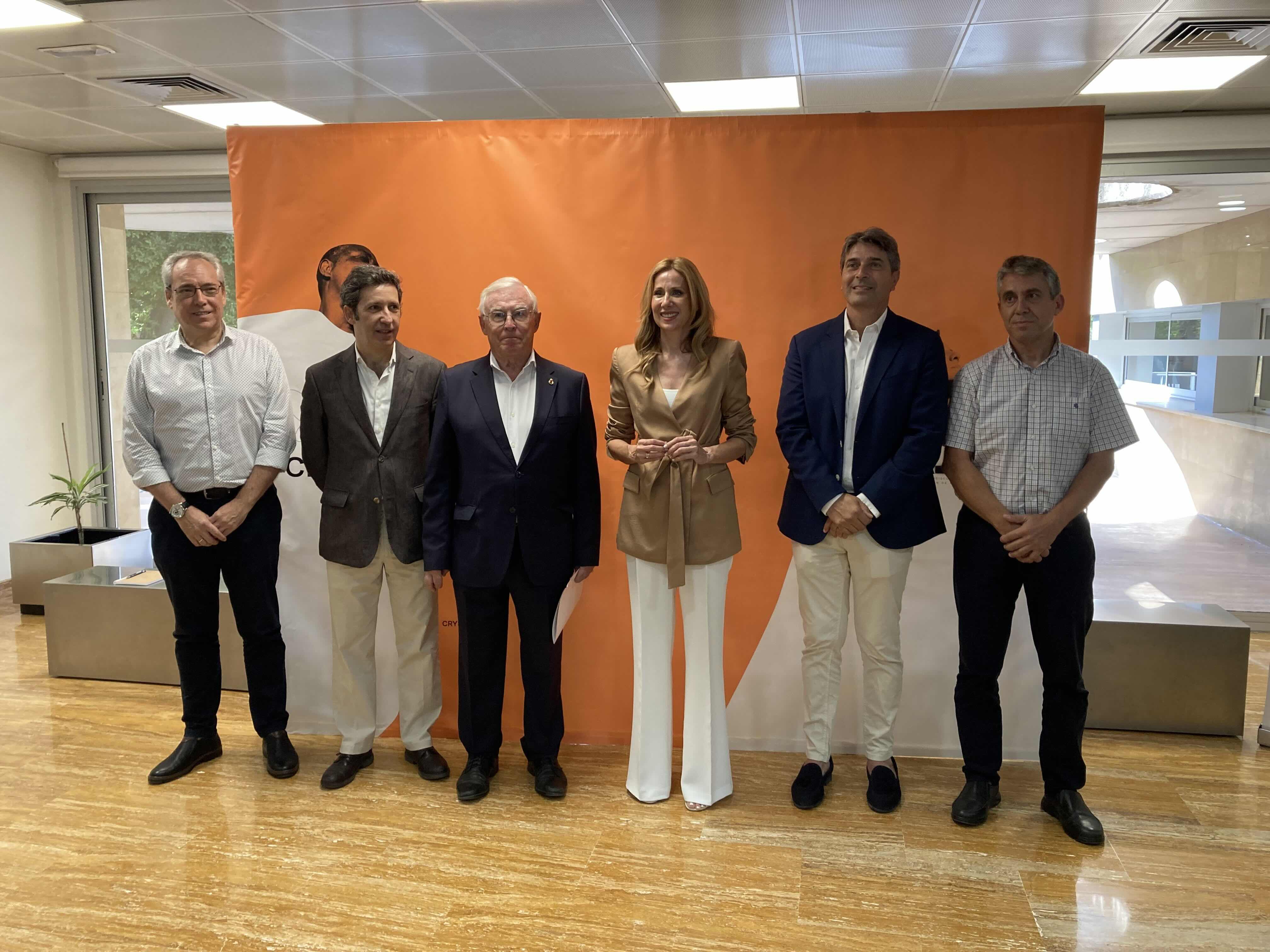 Atención a medios de comunicación antes de la presentación de la Memoria 2024 de Crysalia